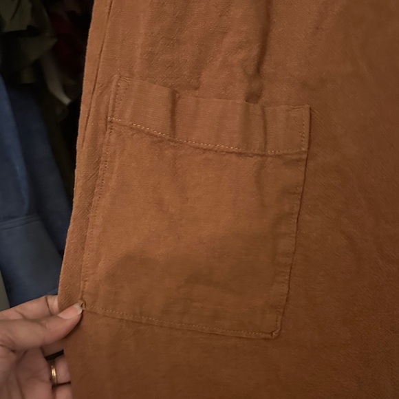 Old Navy Tan Sleeveless split front maxi dress - Picture 7 of 12